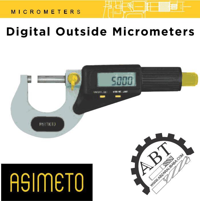 میکرومتر خارج سنج دیجیتال آسیمتو